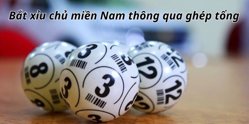 Bắt xỉu chủ miền Nam thông qua ghép tổng 