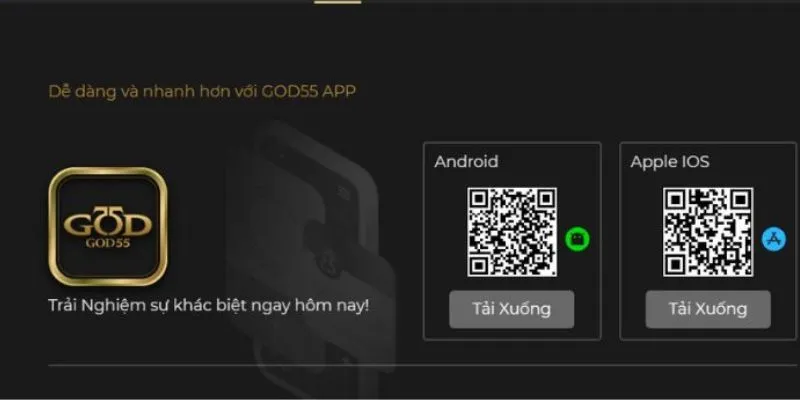 Thắc mắc xoay quanh God55 app