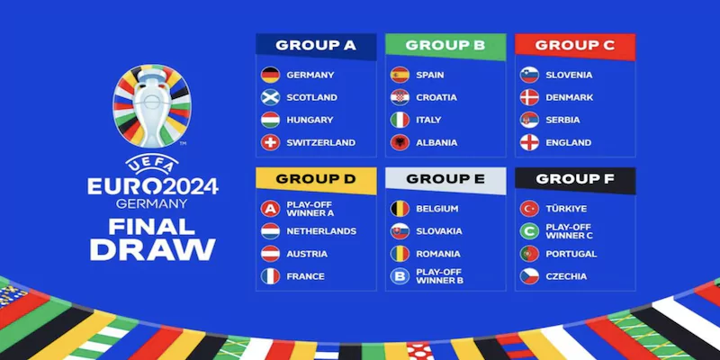 Tây Ban Nha và Ý lọt “bảng tử thần" tại Euro 2024