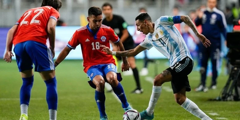 Kèo Châu Âu giữa đội tuyển Chile và Argentina