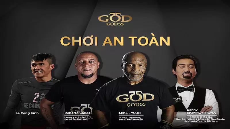 Đại sứ god55 uy tín, đảm bảo an toàn cho người chơi